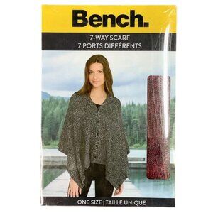 Bench Women's Red 7-Way Scarf  / One Size